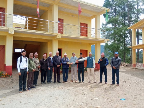 बैतडीमा क्याम्पस स्थापनाका लागि एक सामुदायिक वनको ८ लाख ८८ हजार सहयोग 